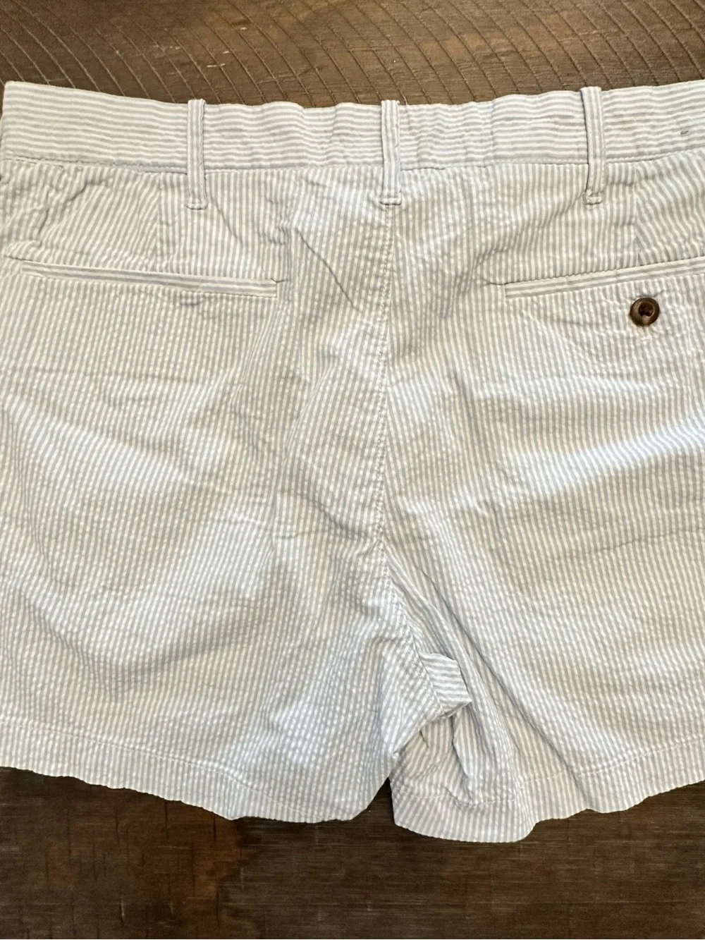 J.Crew white & blue striped shorts size 31 #preppy #summer